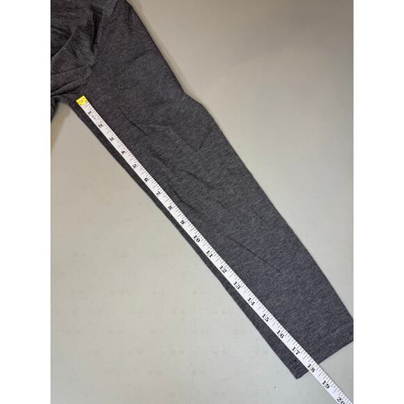 NWT Cupshe Gray Long Sleeve Knit Twist Front Midi Dress Size Medium - Picture 6 of 8